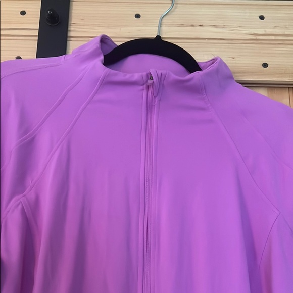 Purple Full-Zip athletic Jacket - Picture 3 of 6